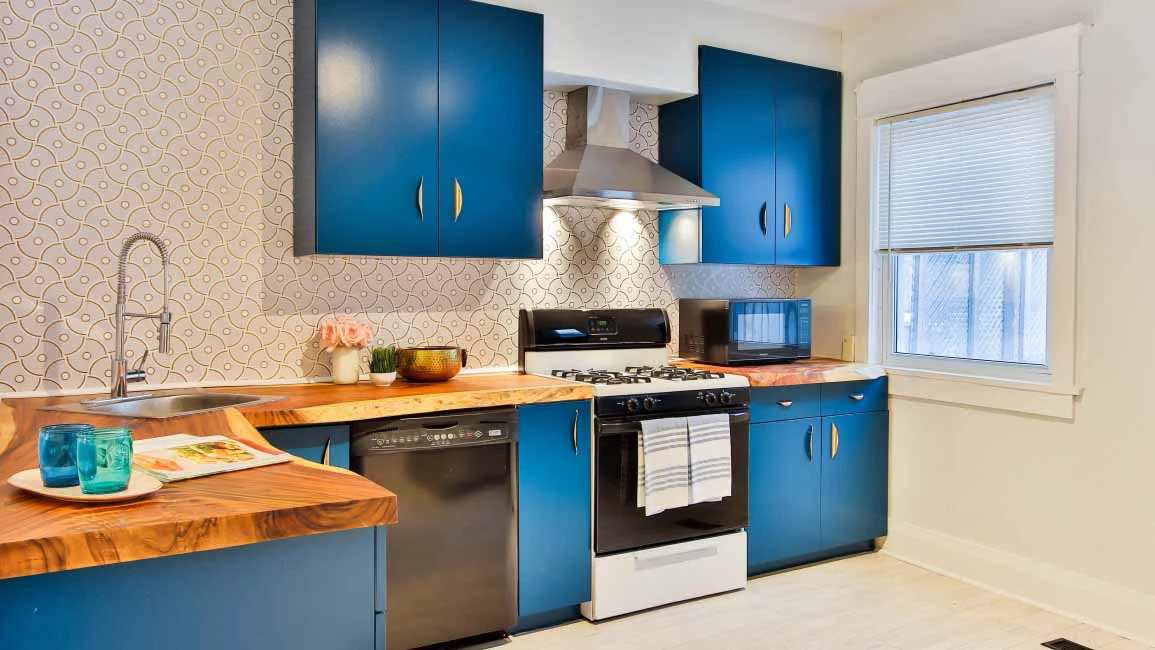 Gambar desain Dapur minimalis modern mewah