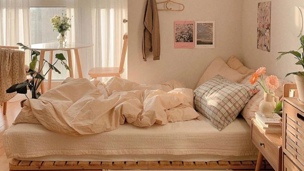 Foto Kamar Tidur Aesthetic Suasana Homey